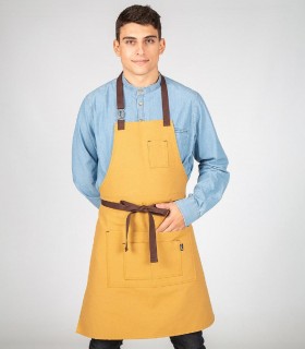 Delantal con peto Albero para camarero