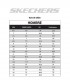 Calzado laboral Skechers Squad hombre - Tabla de medidas